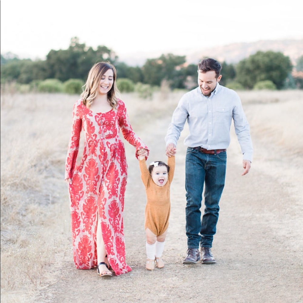 Mink Pink Red Maxi Dress